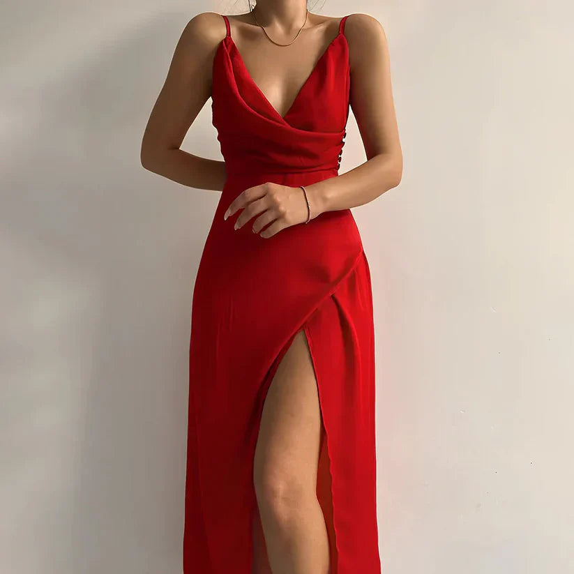 Elegantes Kleid mit Aussschnitt für Damen